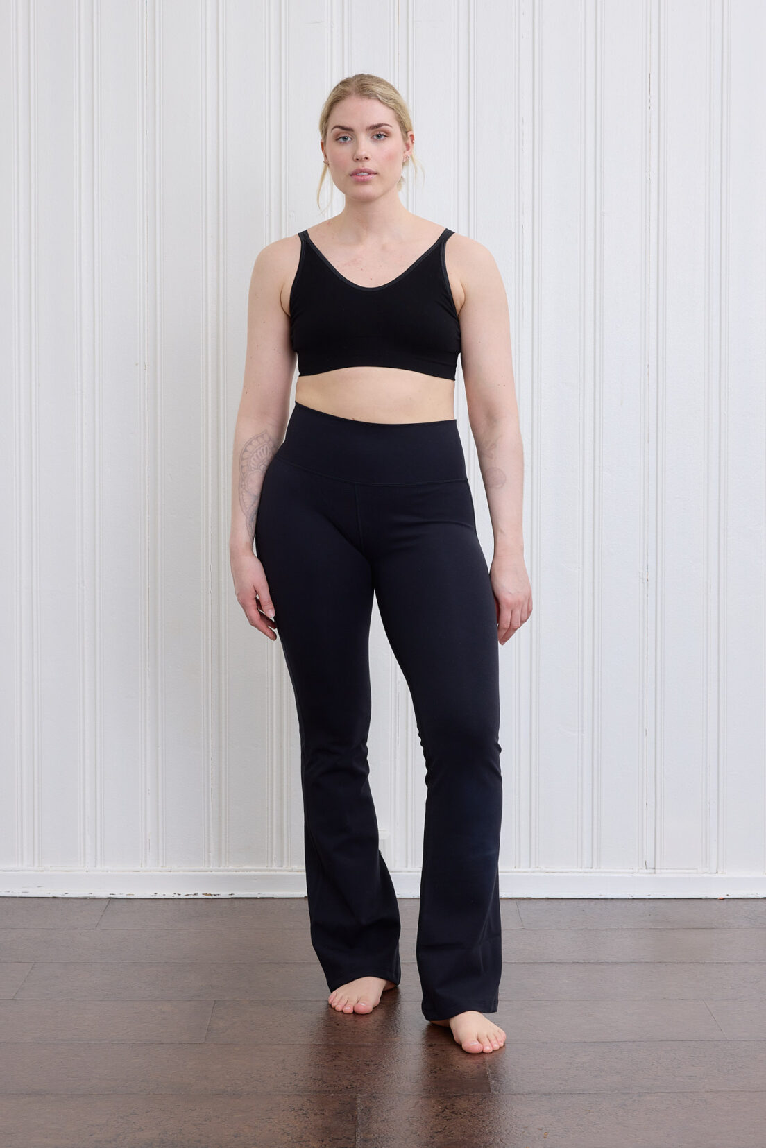 Yoga core pants beautiful black front